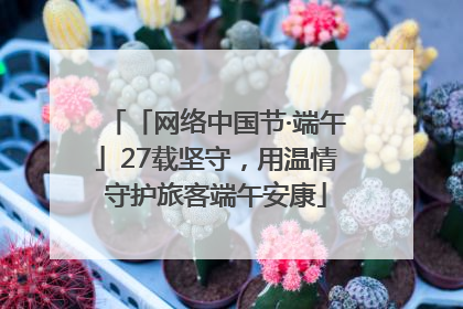 「网络中国节·端午」27载坚守，用温情守护旅客端午安康