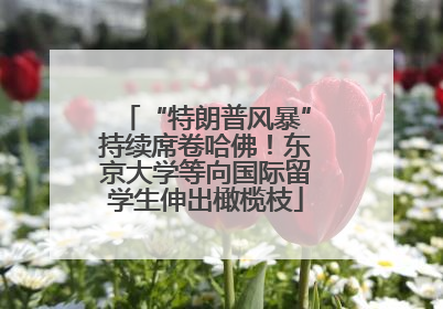 “特朗普风暴”持续席卷哈佛！东京大学等向国际留学生伸出橄榄枝