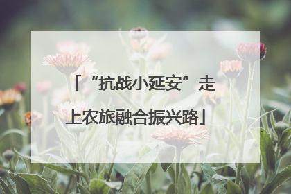 “抗战小延安”走上农旅融合振兴路