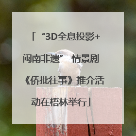 “3D全息投影+闽南非遗” 情景剧《侨批往事》推介活动在梧林举行