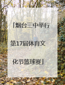 烟台三中举行第17届体育文化节篮球赛