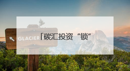 碳汇投资“锁”在系统里，甘肃碳交回应：系会员单位违规操作