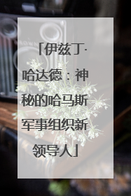 伊兹丁·哈达德：神秘的哈马斯军事组织新领导人