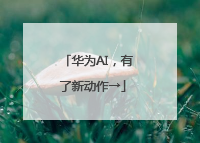 华为AI，有了新动作→