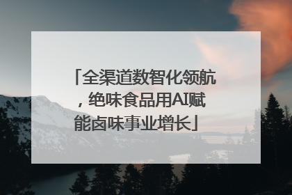 全渠道数智化领航，绝味食品用AI赋能卤味事业增长