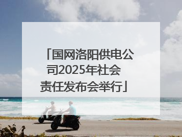 国网洛阳供电公司2025年社会责任发布会举行