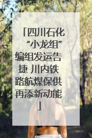 四川石化“小龙组”编组发运告捷 川内铁路航煤保供再添新动能