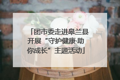 团市委走进皋兰县开展“守护健康·助你成长”主题活动