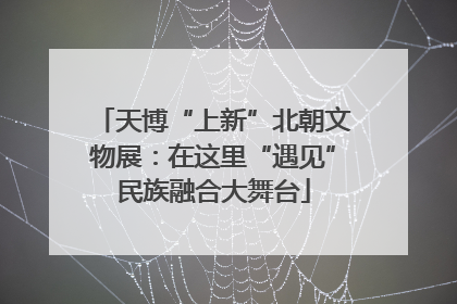 天博“上新”北朝文物展：在这里“遇见”民族融合大舞台