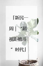 新民一周｜“超视距格斗”时代
