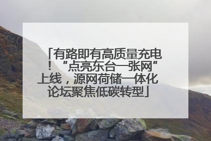 有路即有高质量充电！“点亮东台一张网”上线，源网荷储一体化论坛聚焦低碳转型