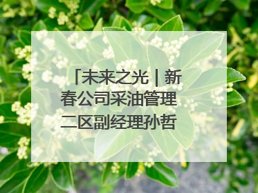 未来之光｜新春公司采油管理二区副经理孙哲的油田进化论