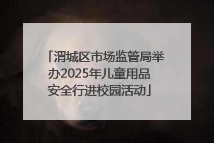 渭城区市场监管局举办2025年儿童用品安全行进校园活动