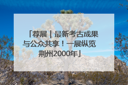 荐展｜最新考古成果与公众共享！一展纵览荆州2000年