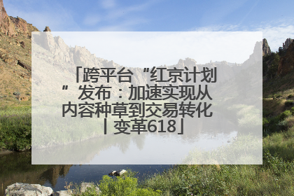 跨平台“红京计划”发布：加速实现从内容种草到交易转化丨变革618