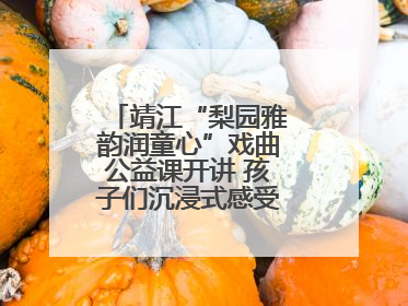 靖江“梨园雅韵润童心”戏曲公益课开讲 孩子们沉浸式感受戏曲艺术魅力
