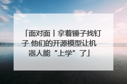 面对面丨拿着锤子找钉子 他们的开源模型让机器人能“上学”了
