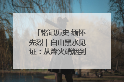 铭记历史 缅怀先烈｜白山黑水见证：从烽火硝烟到振兴热土的巨变