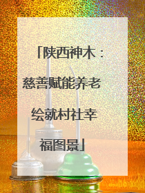 陕西神木：慈善赋能养老 绘就村社幸福图景