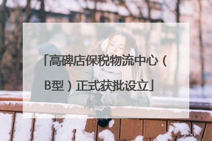 高碑店保税物流中心（B型）正式获批设立