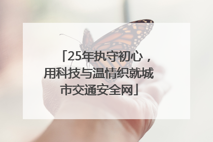 25年执守初心，用科技与温情织就城市交通安全网