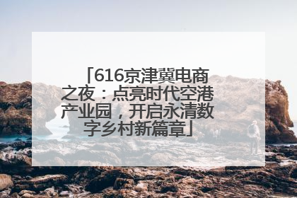 616京津冀电商之夜：点亮时代空港产业园，开启永清数字乡村新篇章